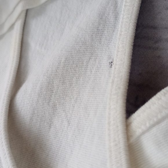 VINTAGE 90s Work Force Steel Workers Big Print Muscle Shirt - Picture 6 of 7